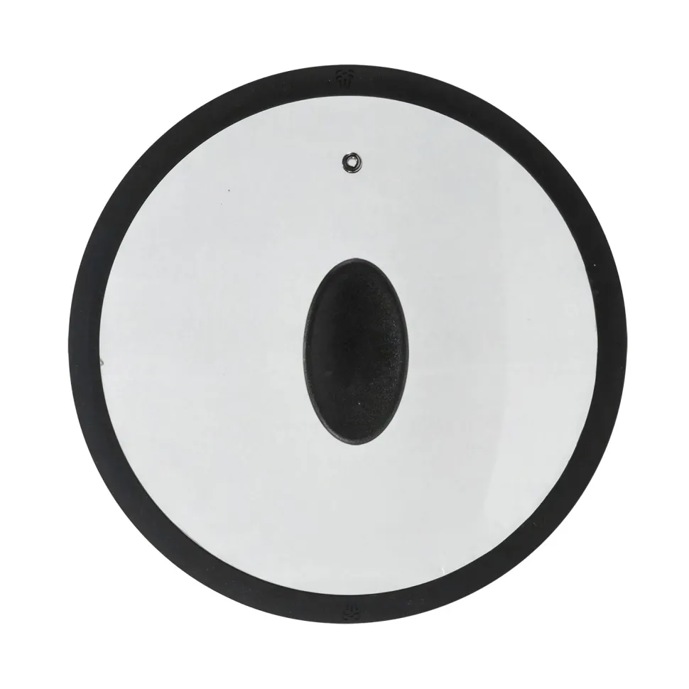 Coperchio in Vetro Temperato con Bordo in Silicone diametro 26 cm