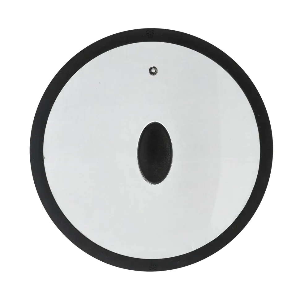 Coperchio in Vetro Temperato con Bordo in Silicone diametro 32 cm