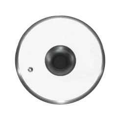 Coperchio in Vetro Temperato con Valvola di Sfiato diametro 22 cm