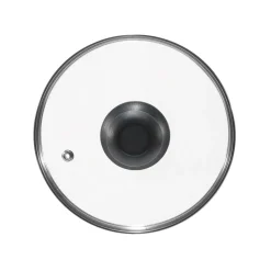 Coperchio in Vetro Temperato con Valvola di Sfiato diametro 22 cm