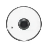Coperchio in Vetro Temperato con Valvola di Sfiato diametro 24 cm