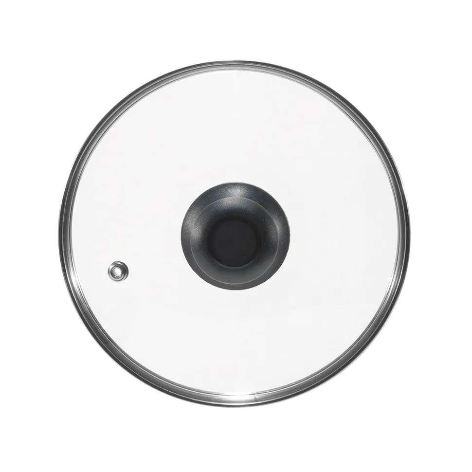 Coperchio in Vetro Temperato con Valvola di Sfiato diametro 26 cm