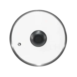 Coperchio in Vetro Temperato con Valvola di Sfiato diametro 28 cm