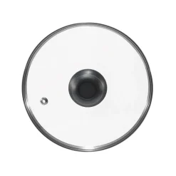 Coperchio in Vetro Temperato con Valvola di Sfiato diametro 28 cm