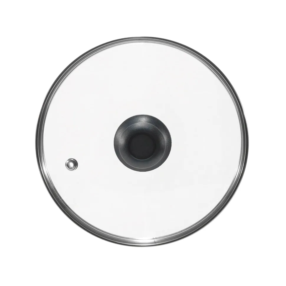 Coperchio in Vetro Temperato con Valvola di Sfiato diametro 30 cm