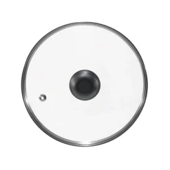 Coperchio in Vetro Temperato con Valvola di Sfiato diametro 32 cm