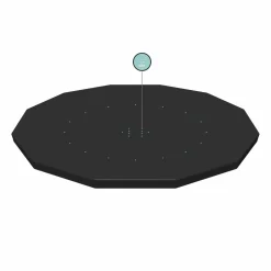 Copertura rotonda per piscina fuori terra Steel Pro, Steel Pro MAX e Fast Set con diametro fino a 366 cm
