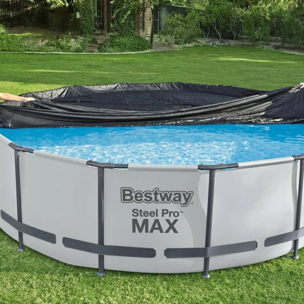 Copertura rotonda per piscina fuori terra Steel Pro, Steel Pro MAX e Fast Set con diametro fino a 366 cm