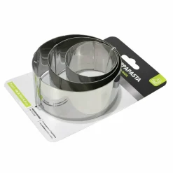 Coppapasta tondo in acciaio inox