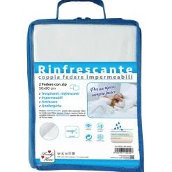 Coppia di federe Impermeabili rinfrescanti con zip