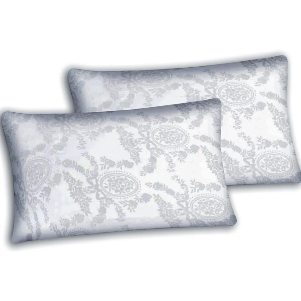 Coppia Federe Damascate 50x80 cm