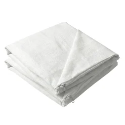 Coppia Federe Letto Fasciato Sommaruga in Cotone con Zip 50x80 cm