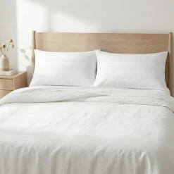 Coppia Federe Letto Fasciato Sommaruga in Cotone con Zip 50x80 cm