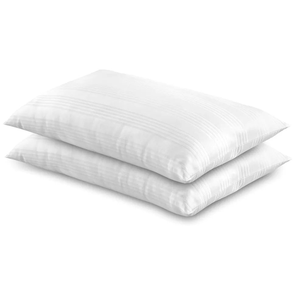Coppia Federe Letto Fasciato Sommaruga in Cotone con Zip 50x80 cm