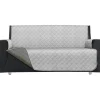 Copridivano Lello Bicolor 3 posti Grigio Chiaro e Grigio Scuro 279x180 cm