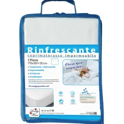 Coprimaterasso Impermeabile Rinfrescante 2 Piazze Lovely Home