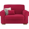 Copripoltrona Bonton in tessuto bielastico bordeaux