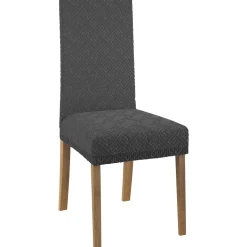 Coprisedia Bonton in tessuto bielastico Grigio scuro