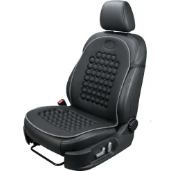 Coprisedile Auto Universale Nero con Effetto Massaggiante
