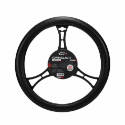 Coprivolante in ecopelle Nero diametro 38 cm