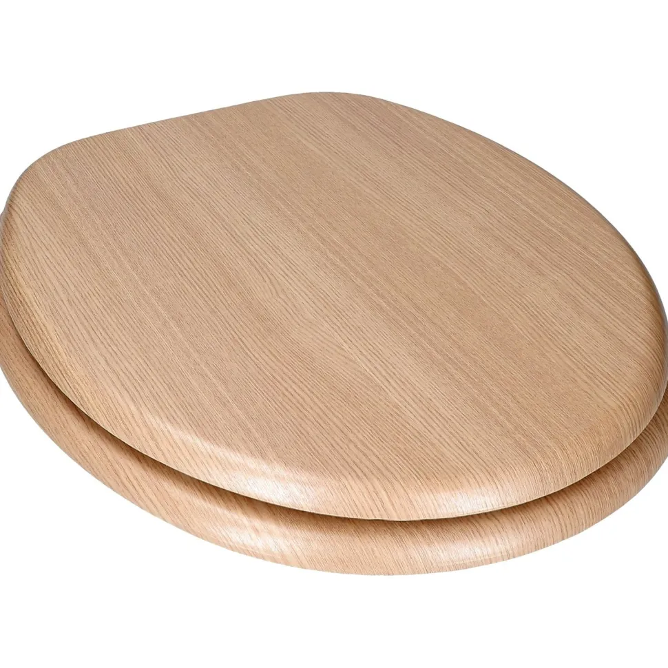 Copriwater in legno Rovere Sonoma 37x43,4 cm