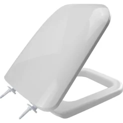 Copriwater Universale Double Bianco con cerniere in nylon per mod. Conca