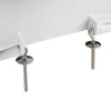 Copriwater Universale Five Bianco con cerniere in acciaio inox per mod. Tesi