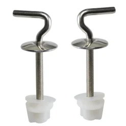 Copriwater Universale Five Bianco con cerniere in acciaio inox per mod. Tesi
