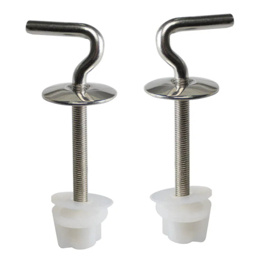 Copriwater Universale Five Bianco con cerniere in acciaio inox per mod. Tesi