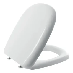 Copriwater Universale Five Bianco con cerniere in acciaio inox per mod. Tesi