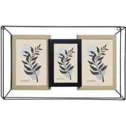 Cornice Portafoto Multiplo 3 Posti h26x46 cm