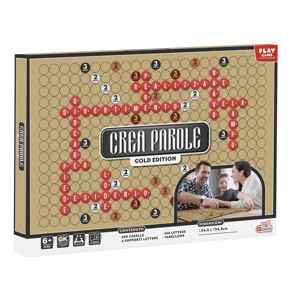 Crea Parole Gold Edition Gioco da tavolo