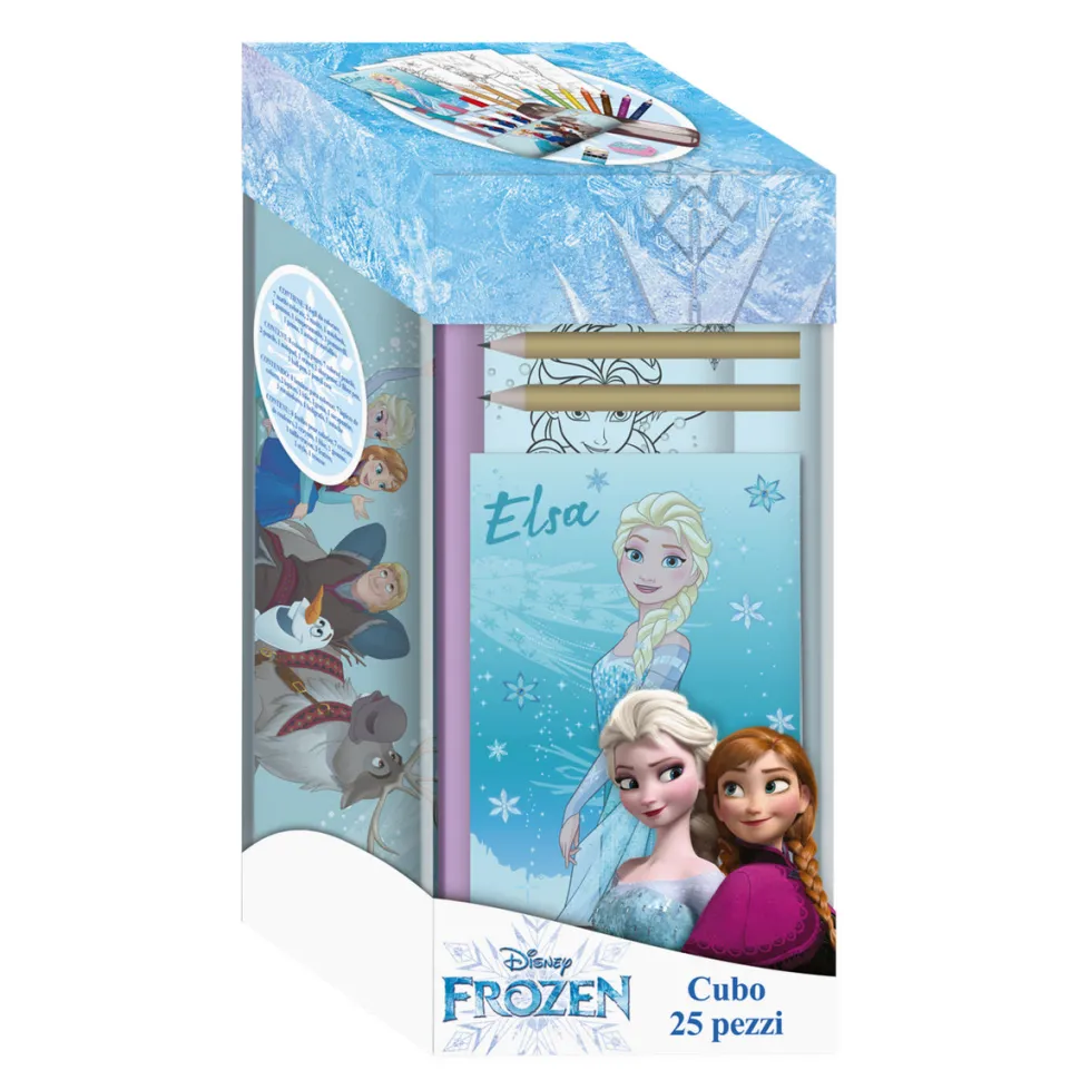 Cubo Creativo Frozen 25 Pezzi