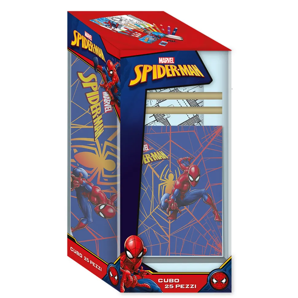 Cubo Creativo Spiderman 25 Pezzi