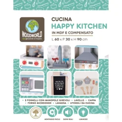 Cucina in legno Happy Kitchen Linea Wood World