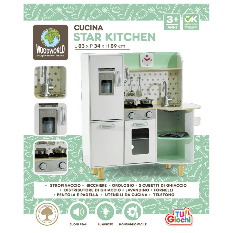 Cucina in legno Star Kitchen Linea Wood World