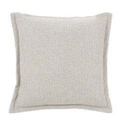 Cuscino Arredo Beige con Balza Idrorepellente 50×50 cm