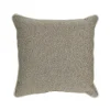 Cuscino Arredo Beige con Bordo piping Idrorepellente 50×50 cm