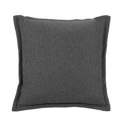 Cuscino Arredo Grigio Scuro con Balza Idrorepellente 50×50 cm