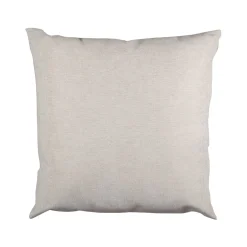 Cuscino Arredo Sfoderabile Beige con Interno in Fibra 50×50 cm