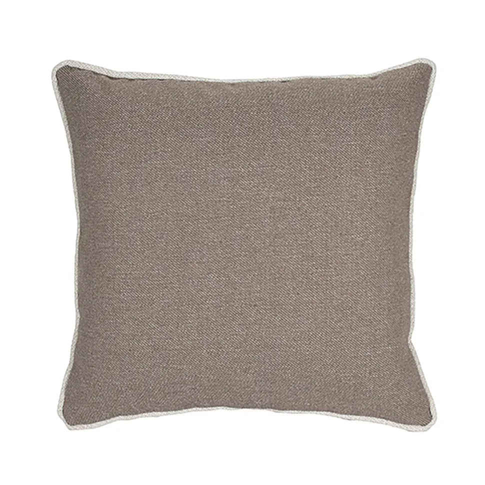 Cuscino Arredo Tortora con Bordo piping Idrorepellente 50×50 cm