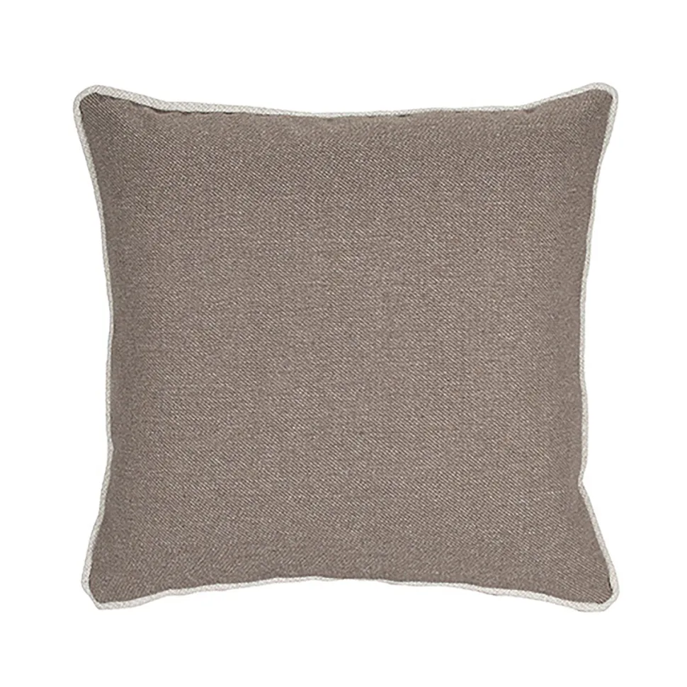 Cuscino Arredo Tortora con Bordo piping Idrorepellente 50×50 cm