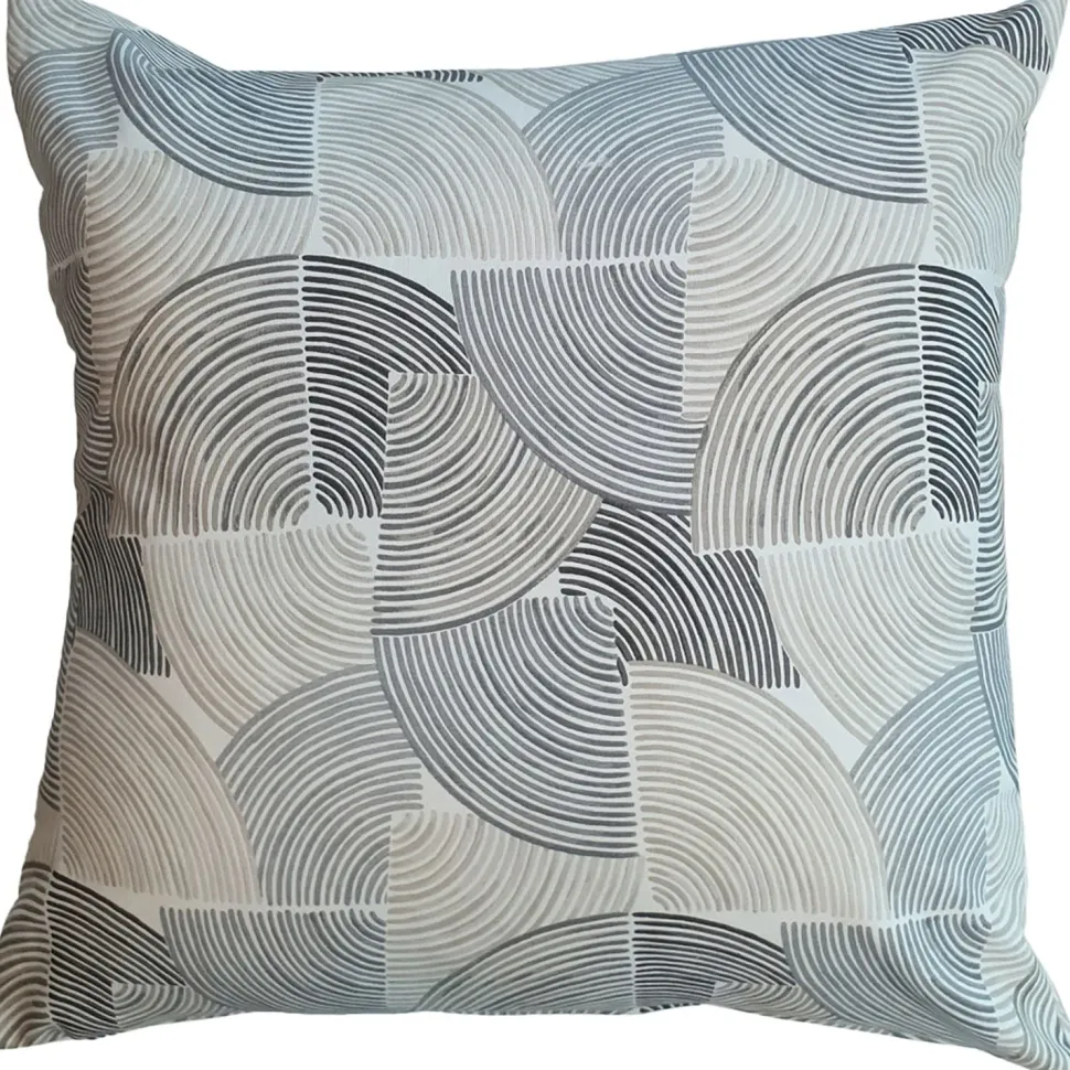 Cuscino Arredo Vortix Geometrico Beige 50x50 cm