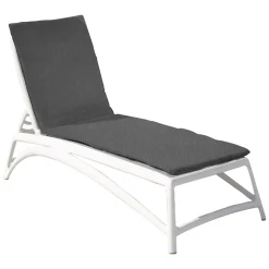 Cuscino Coprilettino Monoblocco Tinta Unita Grigio scuro 180x59 cm