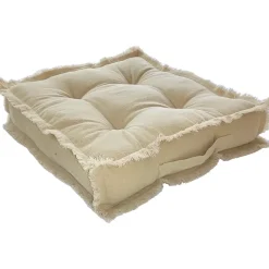 Cuscino da pavimento beige