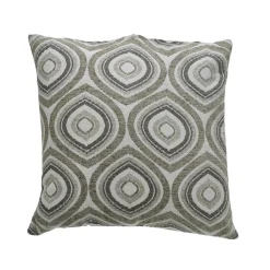 Cuscino Jacquard Sfoderabile Beige 45x45 cm