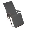 Cuscino Monoblocco Alto con prolunga Tinta Unita Grigio Scuro 165x48 cm