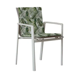 Cuscino Monoblocco Decoro Foglie 78x48 cm
