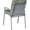 Cuscino per sedia Impilabile Serie Panama Salvia 97x49 cm
