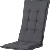 Cuscino schienale alto Panama Serie Panama Grigio 123x50 cm